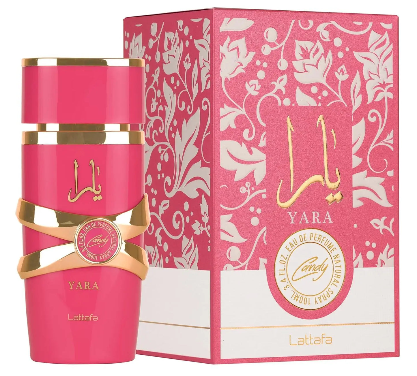 Lattafa Yara 10ML Yara Candy Yara Elixir Long Lasting Fragrance Cologne Natural Perfume Persistence Arabian Women Perfume 100ML